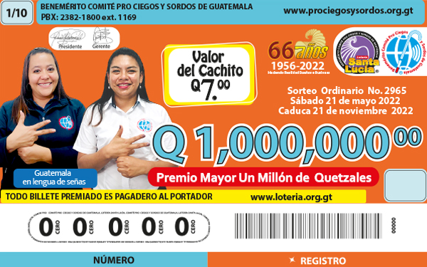 Sorteo #2965